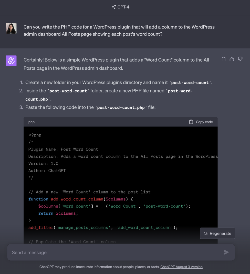 Creating A Simple WordPress Plugin With Six AI Chatbots