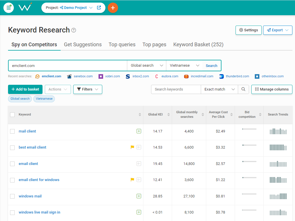 competitor keyword spy 64fa3c3b93915 sej - Competitor SEO: 10 Steps To Overthrow Your Competition & Rank Higher