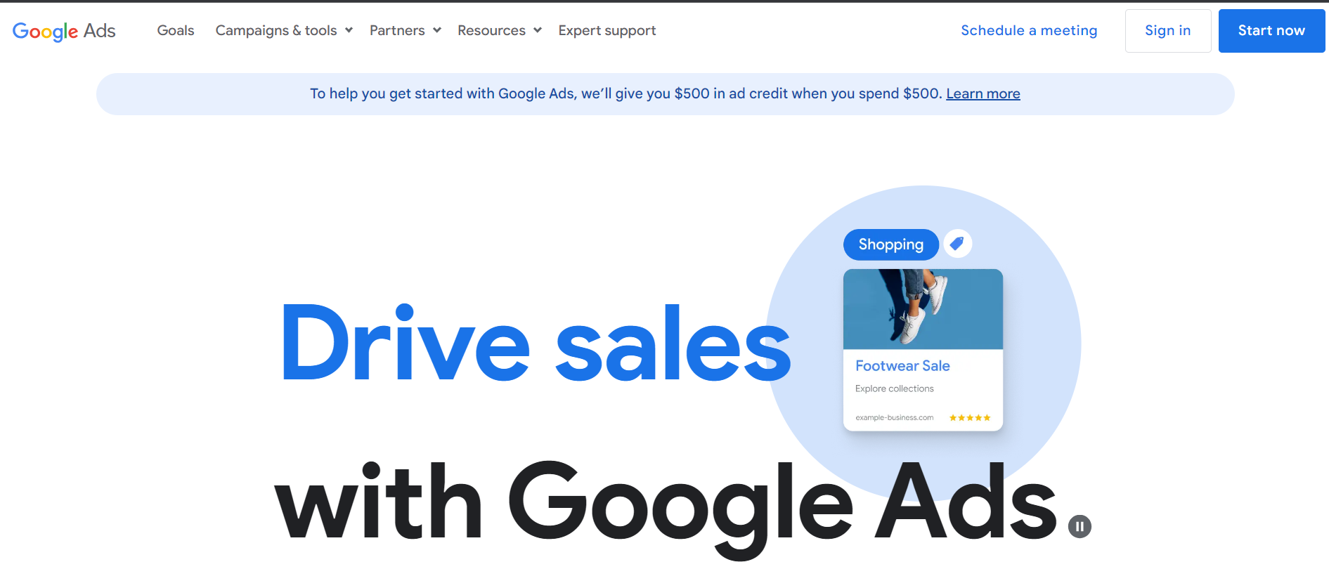 Google Ads setup