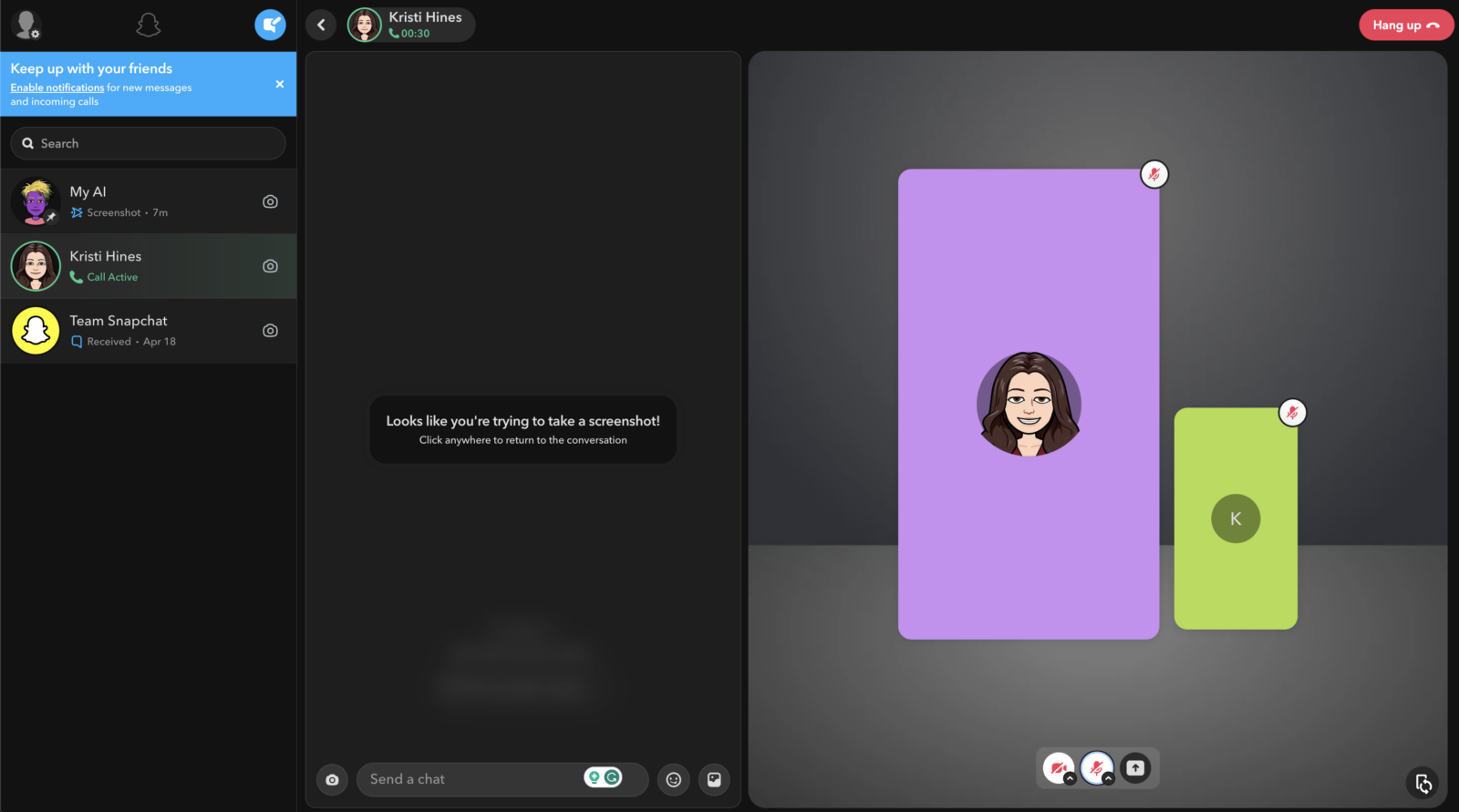 Screen Sharing Comes To Snapchat For 