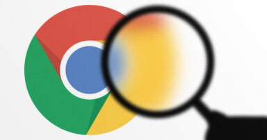 chrome logo transparent background