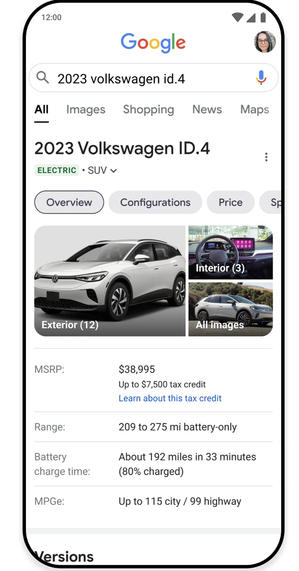 Google Search Gets New Tools To Surface EV &#038; Energy Info