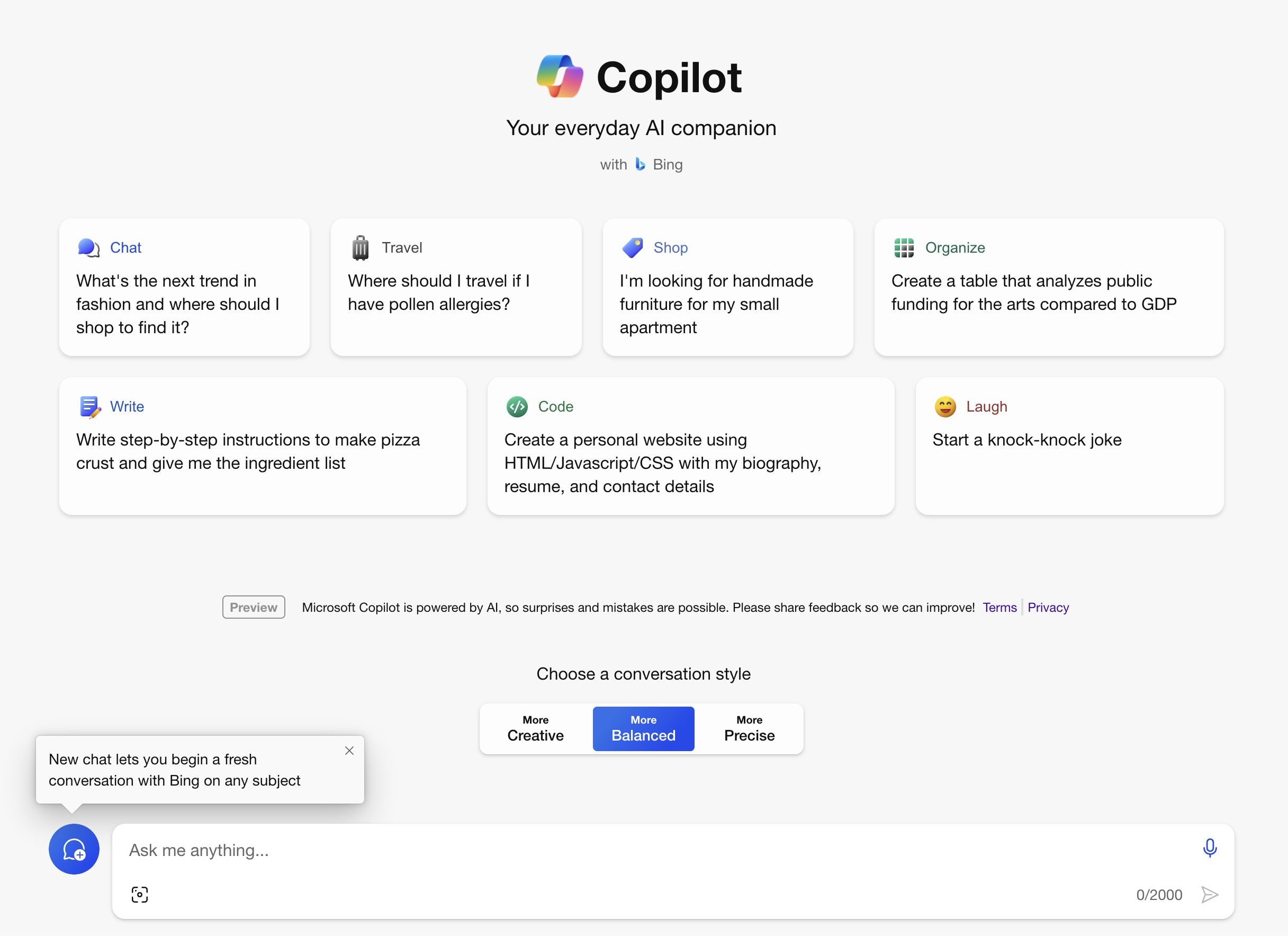 bing ai chat rebranded as copilot ai companion