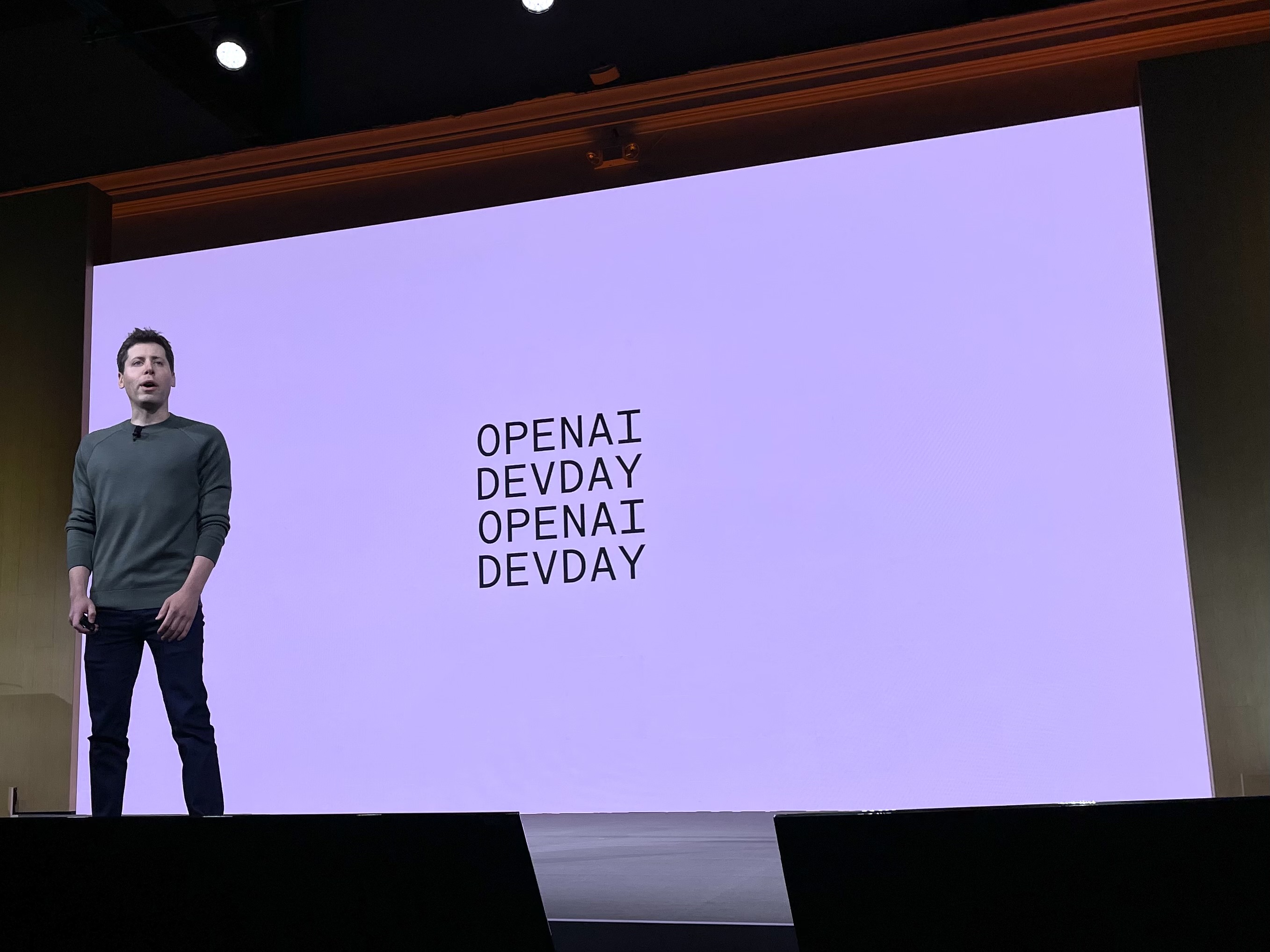 Live Blog: OpenAI DevDay Keynote With Sam Altman From San Francisco