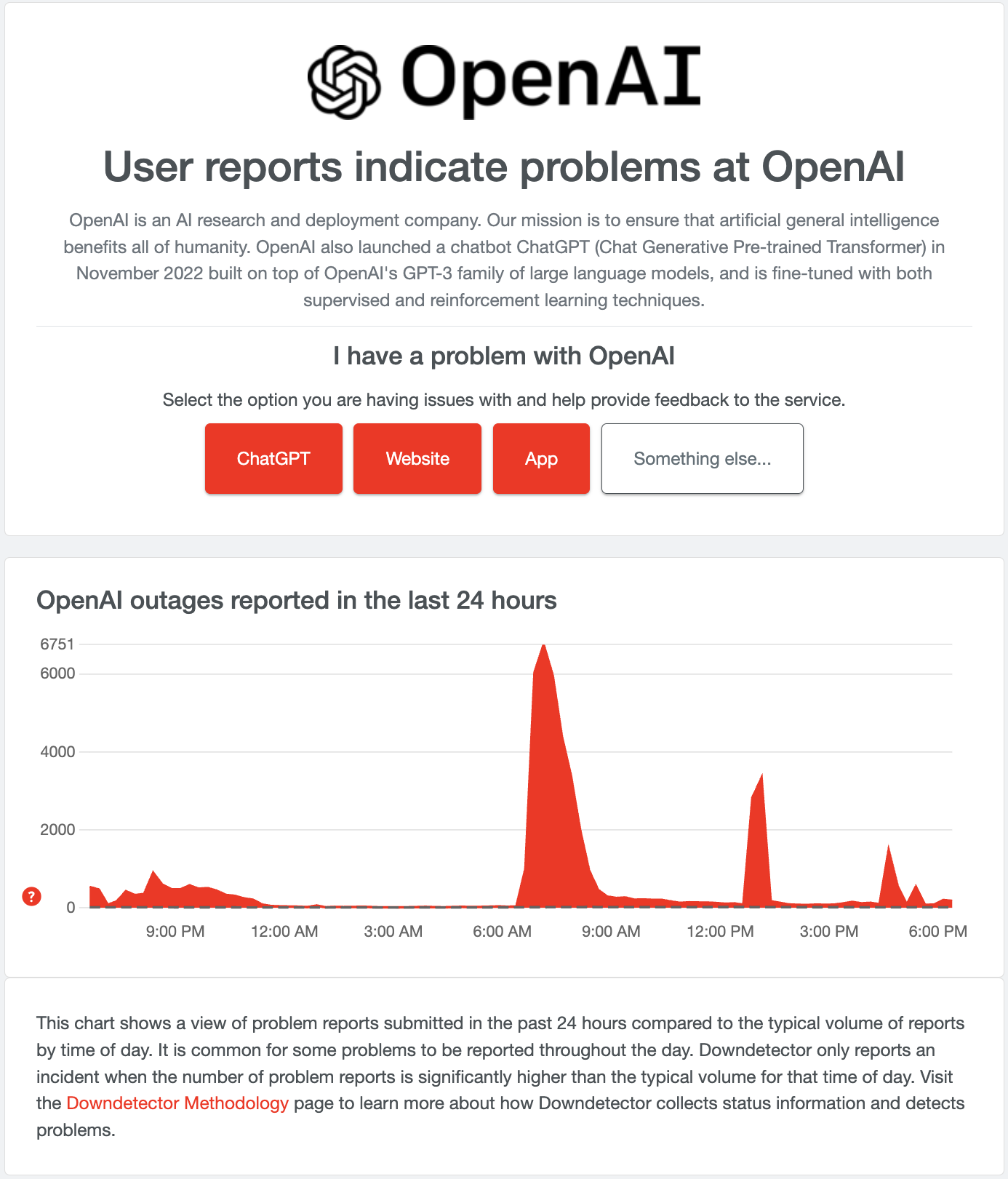 Les services ChatGPT et API d'OpenAI subissent des pannes périodiques