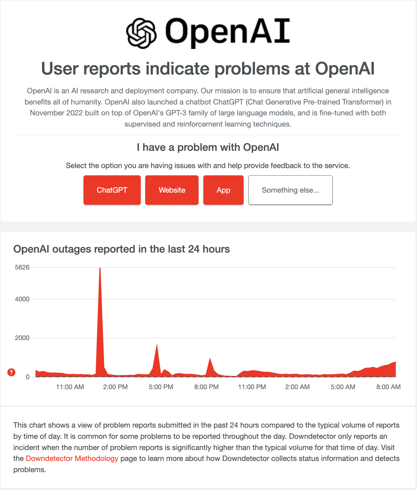 OpenAI resolves periodic ChatGPT and API outages caused by DDoS attacks