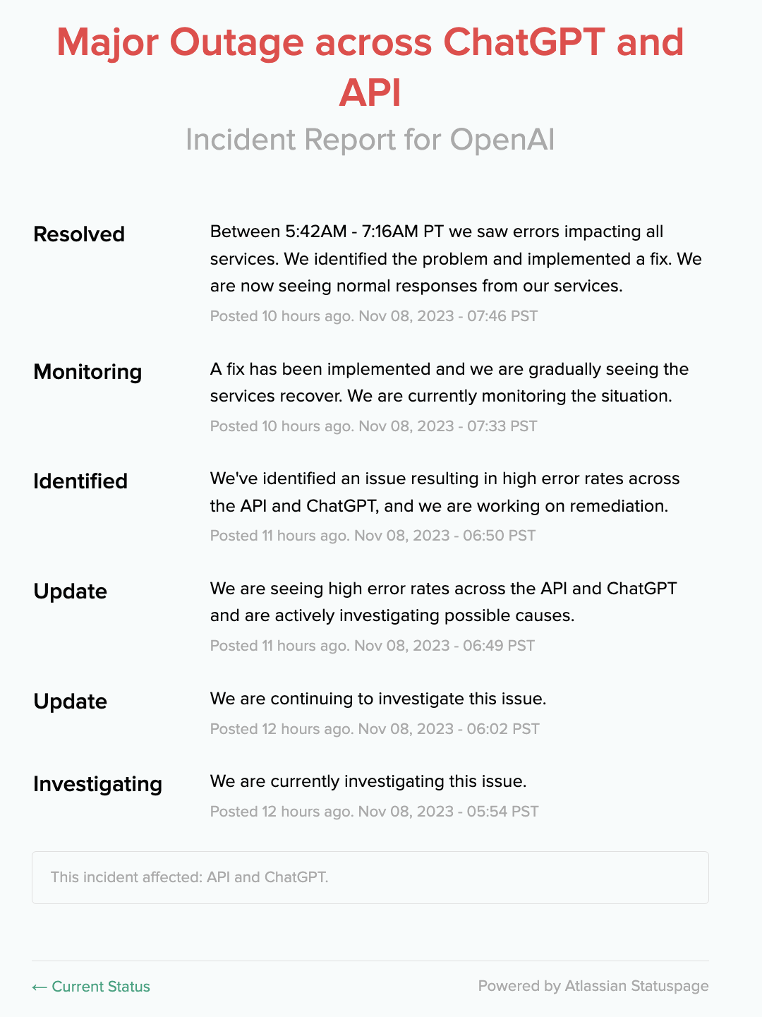 OpenAI behebt periodische ChatGPT- und API-Ausfälle, die durch DDoS-Angriffe verursacht werden