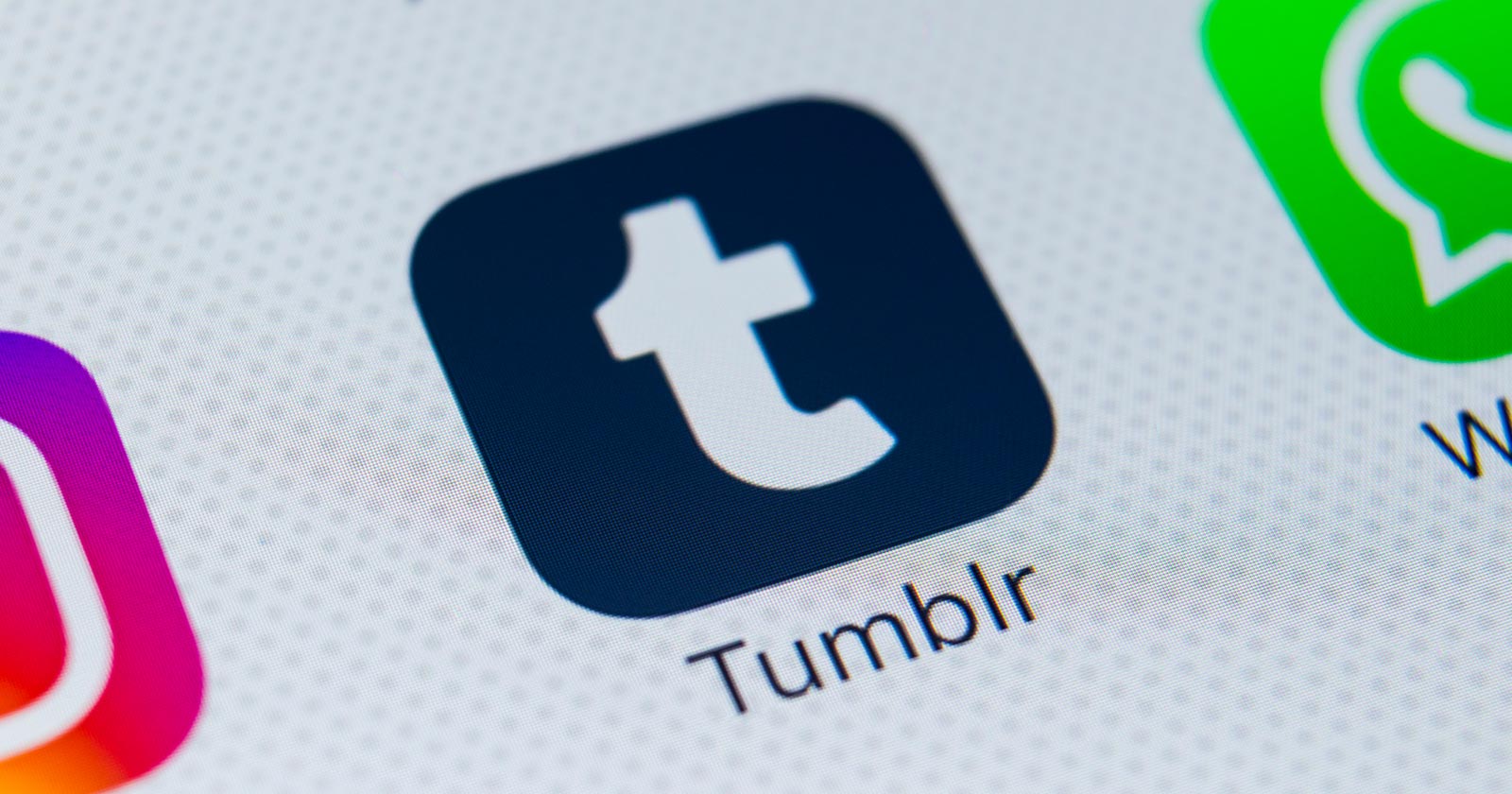 News about tumblr slowing down operations