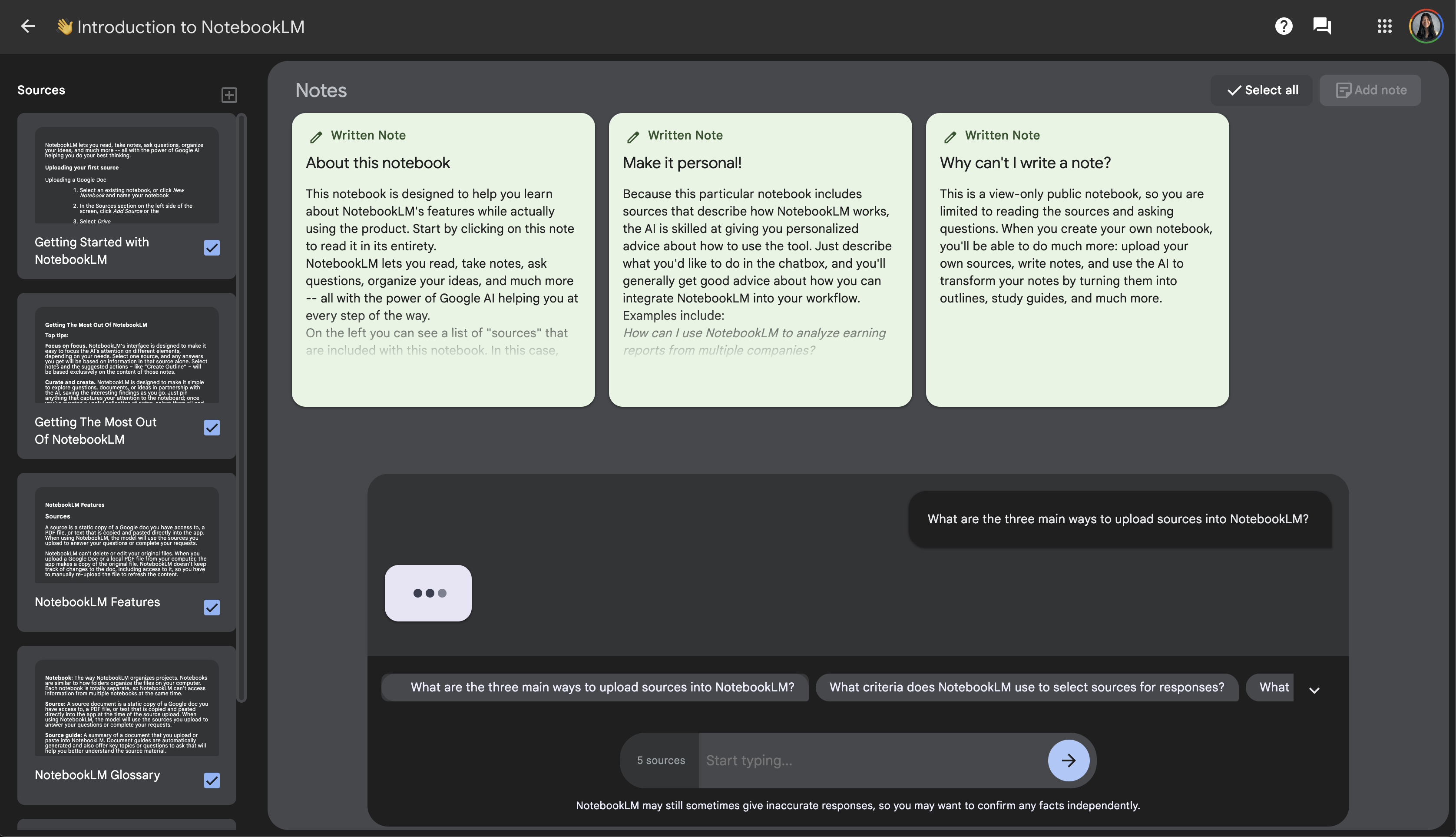 Ordinateur portable Google AI