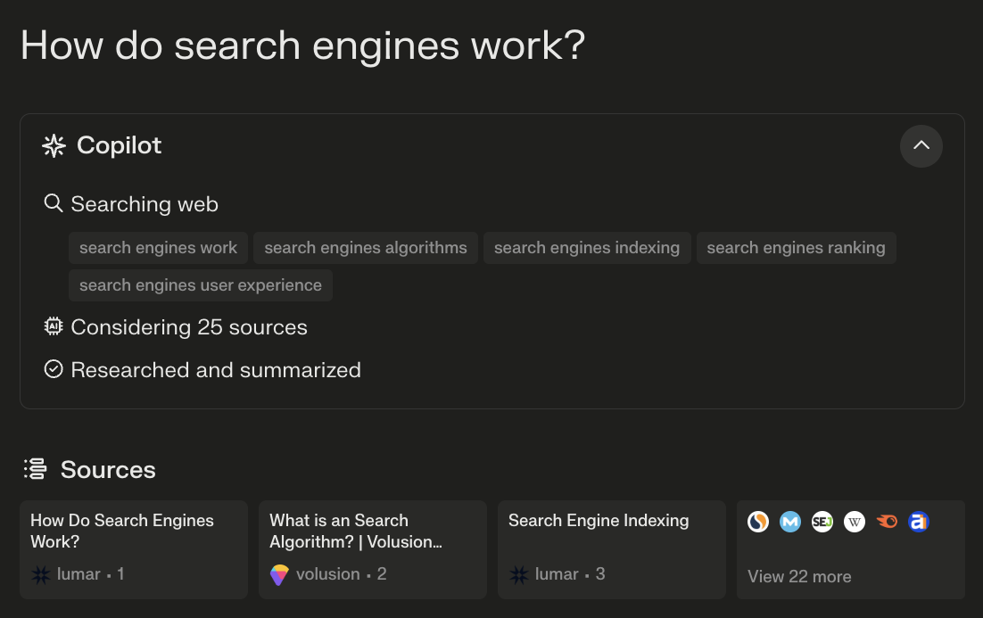 perplexity copilot deep search 6583b95cedca7 sej - Scalable AI Tools For SEO: A Quick Guide For 2024