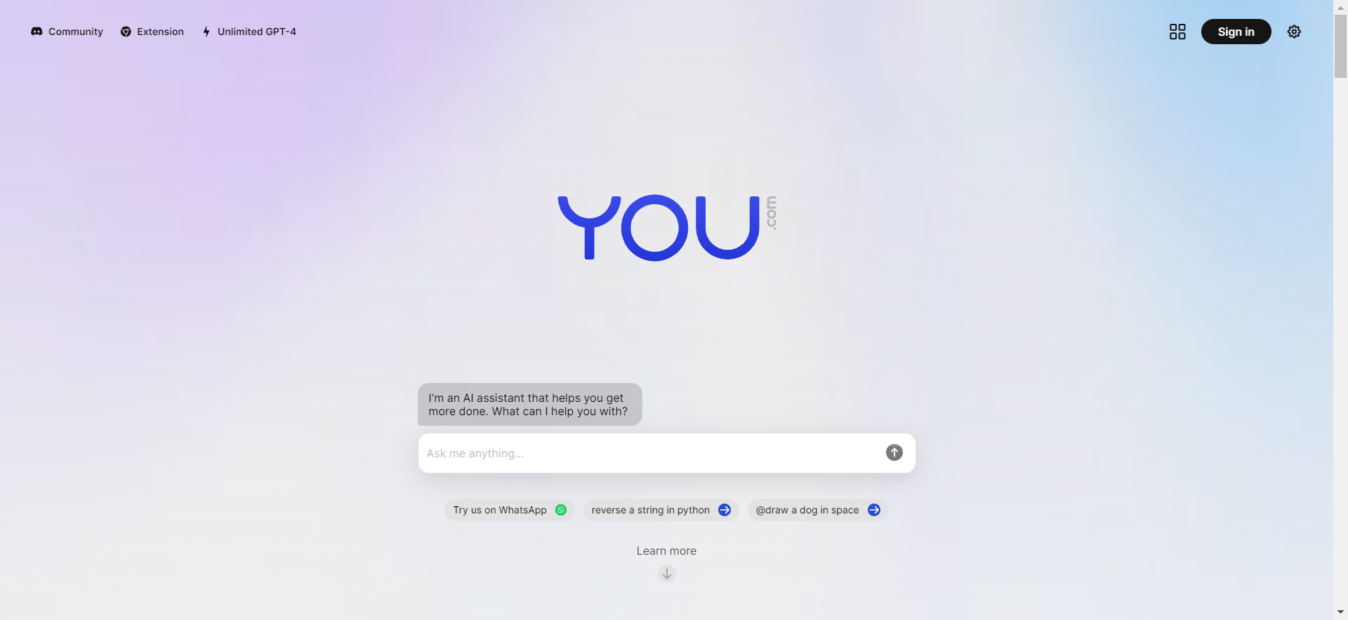 Search Engine 'You'