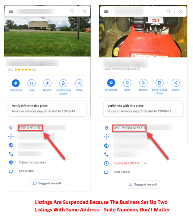 duplicate address 65c69772d6eae sej - Google Business Profile Suspended? Here’s How To Get Reinstated