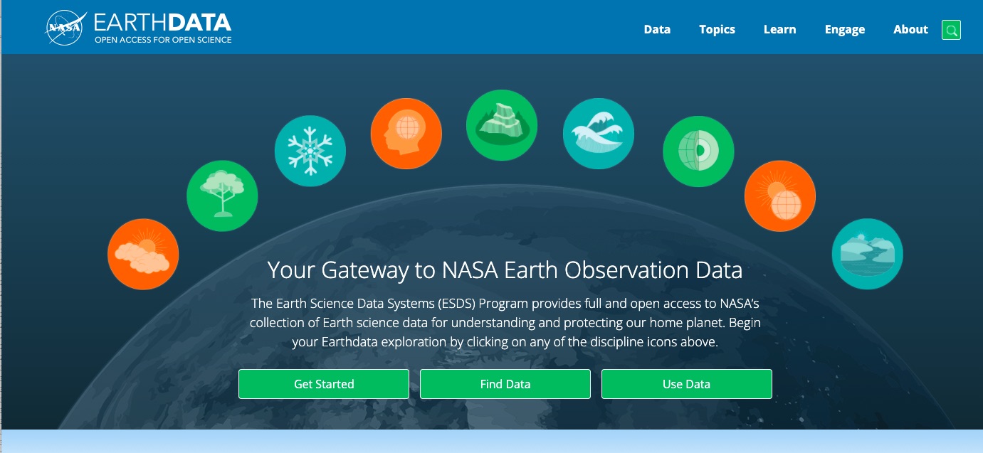 Earth Data By NASA