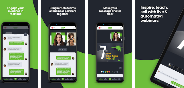 Выберите платформу для вебинаров, поддерживающую мобильные устройства.