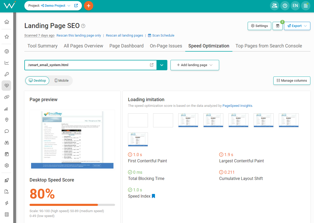 loading speed - 10 Steps To Grow Your SEO Authority & Topical Expertise