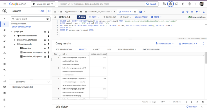 How To Use Big Query And GSC Data For Content Performance Analysis