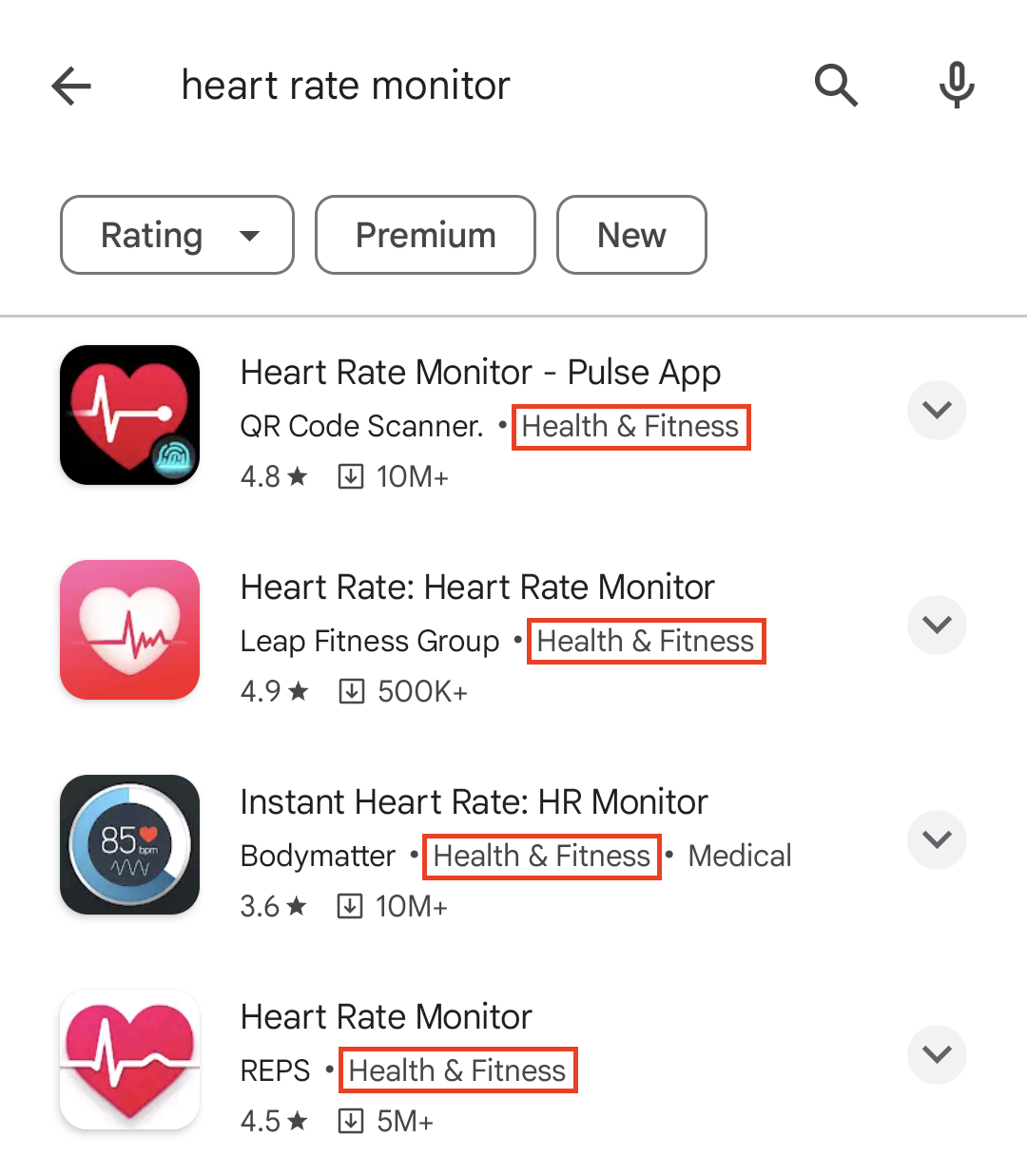 vl google play heart rate monitoring 65c10a30c8dce sej - A Complete Guide To App Store Optimization (ASO)