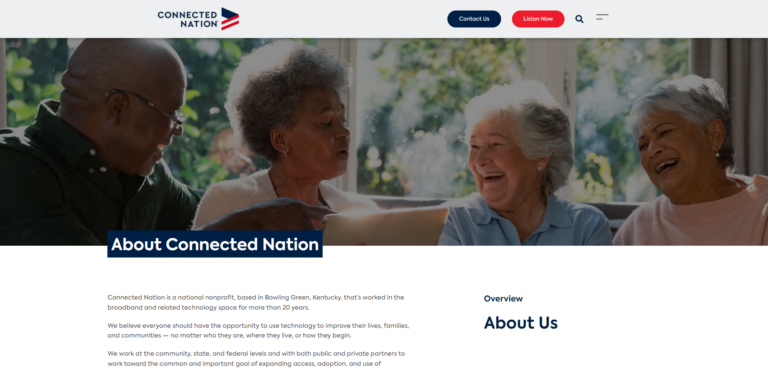 Connected Nation — 25 потрясающих страниц о нас