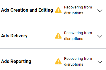 Meta Ads System Disruption And Outage