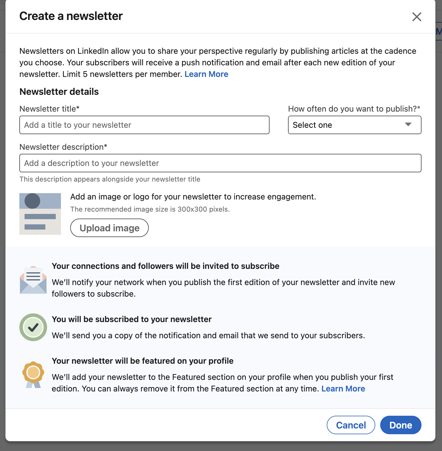 newsletter naming setup - 22 Places You Should Be Sharing Your Content