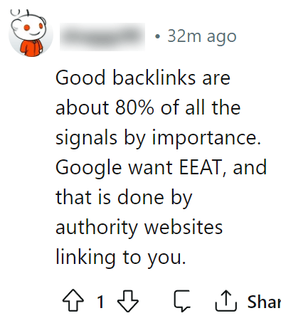 reddit post 2 467 - Reddit In Google Search Lacks Credibility