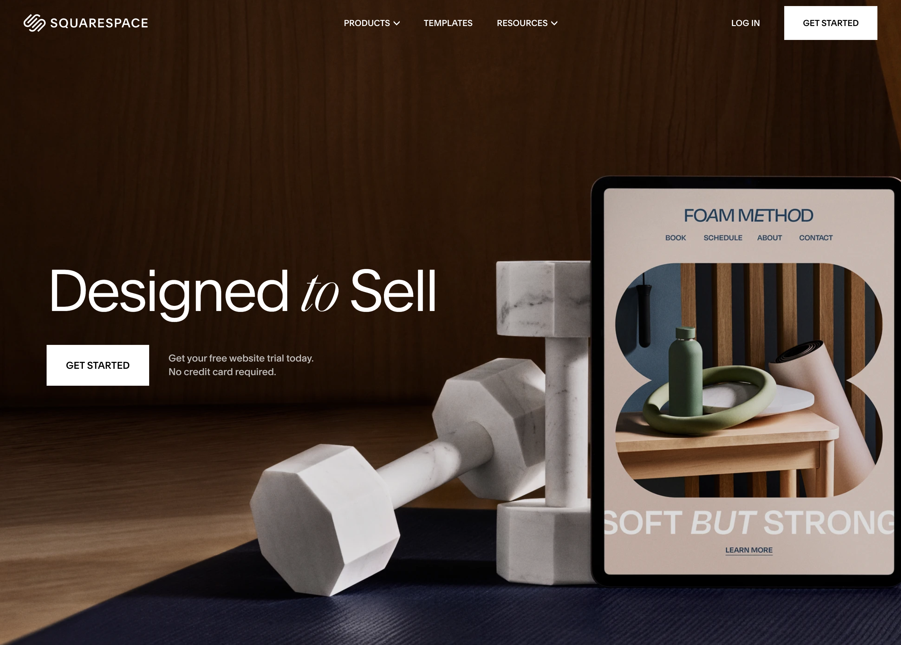 squarespace homepage 291 - 25 WordPress Alternatives Best For SEO