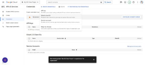 step 5 create credentials oauth 382 480x217 - Automate Multi-Site Reporting With Google Sheets And GSC API