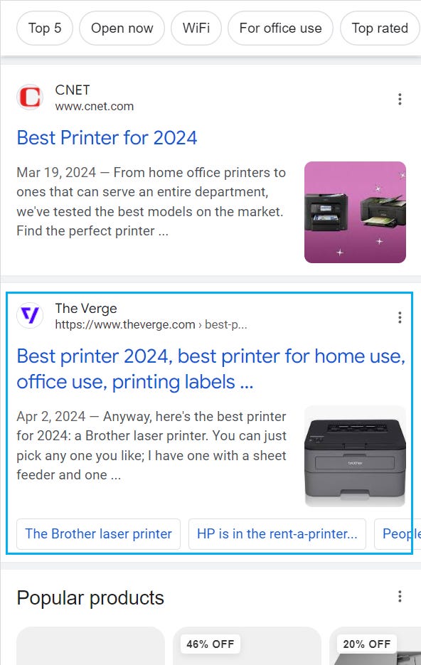 best printer 391 - The Big Disconnect: Charting The Growing Disconnect Between Google And SEOs