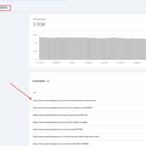 404 urls in search console 170 300x300 - How To Use LLMs For 301 Redirects At Scale