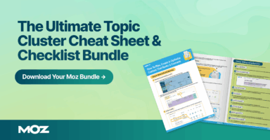 The Ultimate Topic Cluster Cheat Sheet & Checklist Bundle