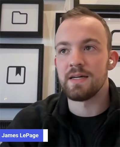 Screenshot of James LaPage of WordPress AI Team
