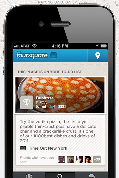 Foursquare Mobile